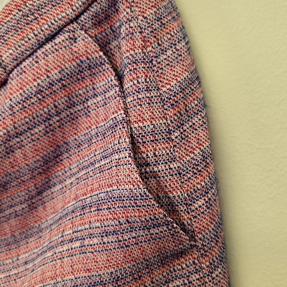 Banana Republic tweed tailored shorts Red White and Blue 8 - Picture 6 of 12